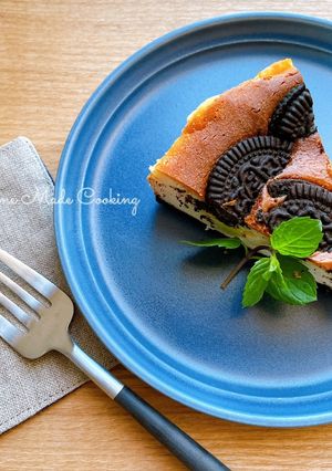 オレオベイクドチーズケーキ-レシピのメイン写真
