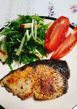 ぶりのバターペッパー焼き-レシピのメイン写真
