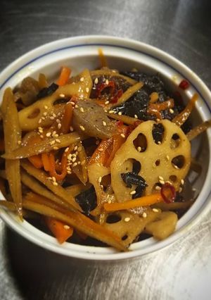 シャキシャキ感のきんぴら(*≧∀≦*)-レシピのメイン写真