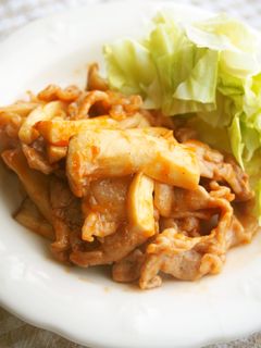 10分!エリンギと豚こまケチャップ炒め♪-レシピのメイン写真