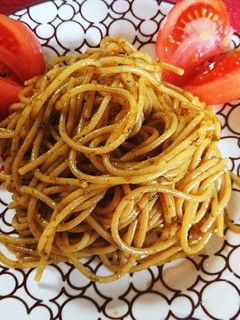 海の香り漂うなんちゃってイカスミパスタ-レシピのメイン写真