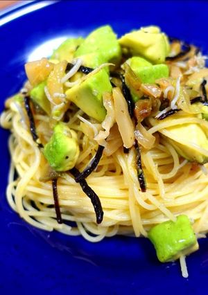 アボカドとザーサイの和えるだけパスタ-レシピのメイン写真