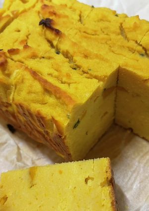 【低糖質】かぼちゃのケーキ-レシピのメイン写真