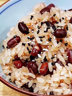 世界で一番美味しいお赤飯♡炊飯器 お祝事-レシピのメイン写真