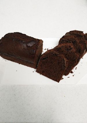パリパリチョコ入り♪チョコパウンドケーキ-レシピのメイン写真