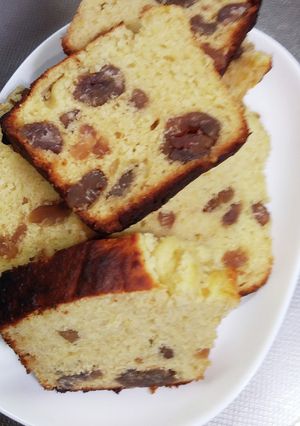 パウンドケーキ1(酒粕マロングラッセ)-レシピのメイン写真