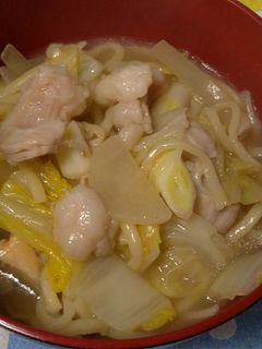 ホルモン煮込みうどん☆-レシピのメイン写真