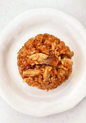 生米から!チキンライス-レシピのメイン写真