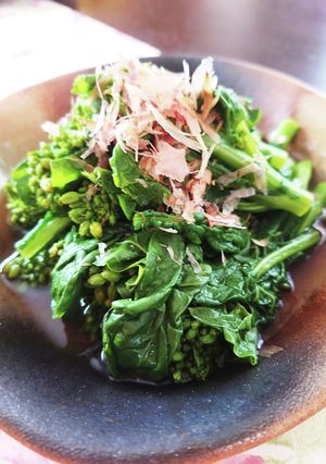 手間なし菜の花の煮浸し-レシピのメイン写真