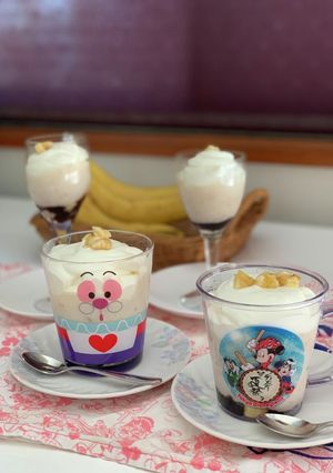 バナナムースパフェ-レシピのメイン写真