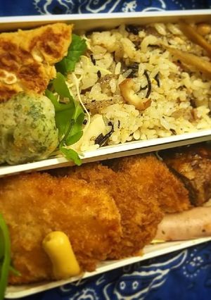 おじさん、残り物弁当(*≧∀≦*)-レシピのメイン写真