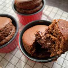 รูปของ 濃厚チョコマフィンケーキ