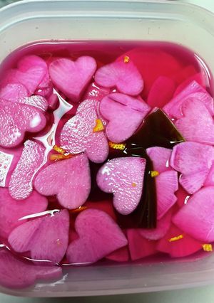 紫大根の甘酢漬け-レシピのメイン写真