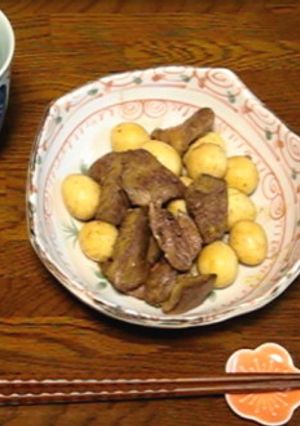 鶏のレバハツ焼き-レシピのメイン写真