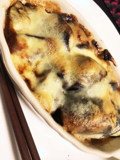 ナスと味噌のチーズ焼き-レシピのメイン写真