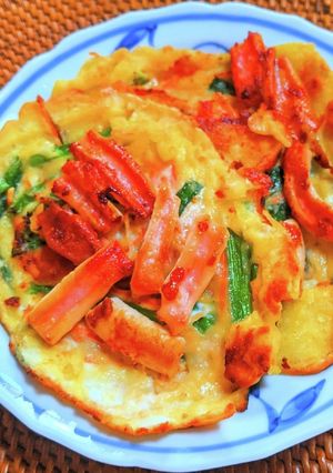 ヤリイカと野菜のチヂミ-レシピのメイン写真