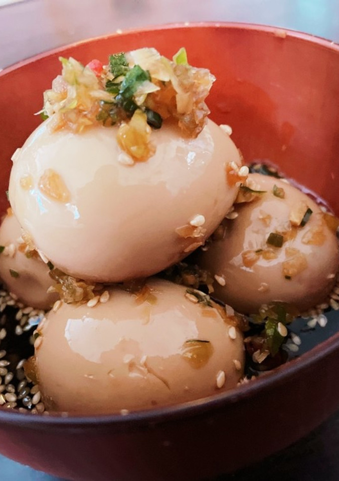 ネギたっぷり！味付きタマゴ-レシピのメイン写真