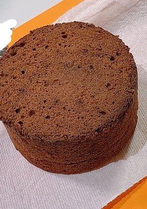 チョコレート生地 (4号サイズ)-レシピのメイン写真
