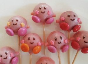 簡単　カービィ　ロリポップ　チョコ-レシピのメイン写真