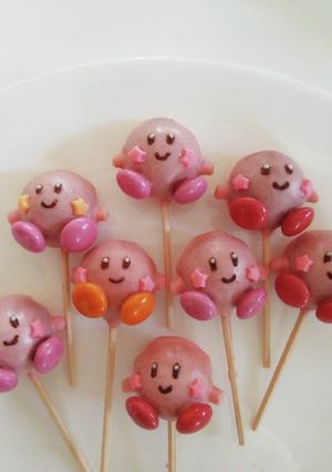 簡単 カービィ ロリポップ チョコ-レシピのメイン写真