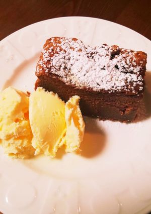 ガトーショコラ　inあんこ-レシピのメイン写真