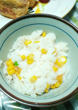 コーン入りバターごはん♡-レシピのメイン写真