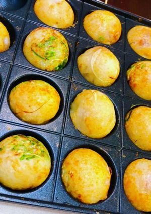 グルテンフリー☆驚く美味しさ米粉タコ焼き-レシピのメイン写真