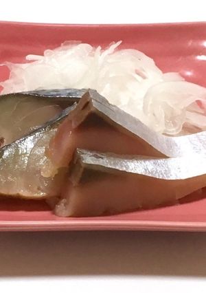 しめ鯖の玉ねぎ添え-レシピのメイン写真