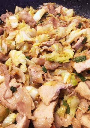 簡単比率＊ご飯ススム豚肉の甘辛炒め-レシピのメイン写真