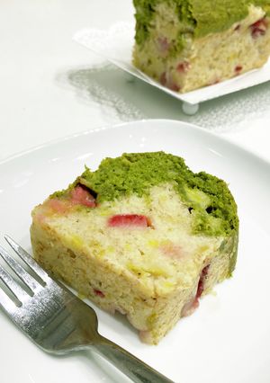 バナナときどき苺ケーキ-レシピのメイン写真