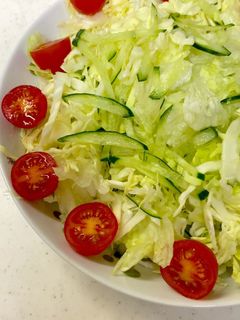 グリーンサラダ トマトを添えて-レシピのメイン写真