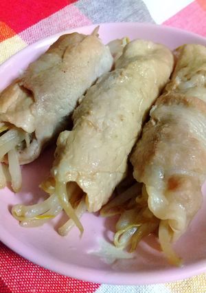 もやしの肉巻き-レシピのメイン写真