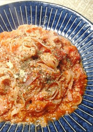 グルテンフリー 低脂質なトマトパスタ-レシピのメイン写真