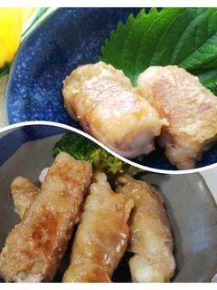 ガッツリ肉料理*豚のしそチーズ巻き*-レシピのメイン写真