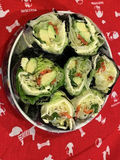 野菜のサラダ海苔巻き-レシピのメイン写真
