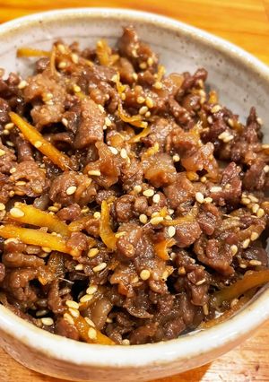 甘辛い牛しぐれ煮★作り置きにオススメ-レシピのメイン写真