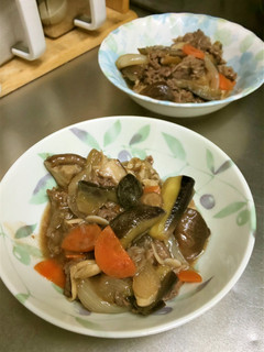 茄子と牛肉のオイスターソース炒め煮-レシピのメイン写真