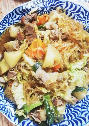豚肉と白菜で煮物！ゆりさん風-レシピのメイン写真
