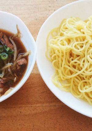 ラーメンスープdeつけ麺！-レシピのメイン写真