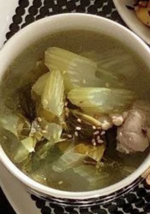セロリたっぷりチキンスープ-レシピのメイン写真