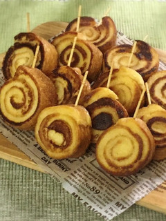 ぐるぐる♪パンみみフレンチトースト༅ミニ-レシピのメイン写真