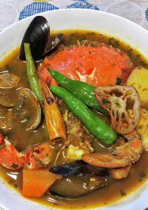 海鮮スープカレー-レシピのメイン写真