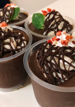 濃厚!チョコプリン-レシピのメイン写真