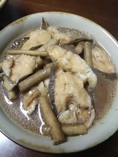 黒カレイと牛蒡の煮付-レシピのメイン写真