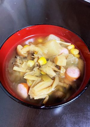 簡単、お野菜たっぷりスープ-レシピのメイン写真