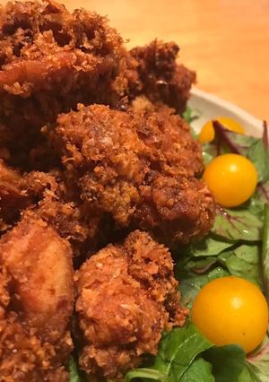 鶏のから揚げ/にんにく醤油おかか味-レシピのメイン写真