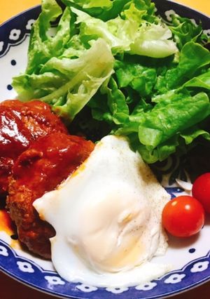 昔懐かしい味♡煮込みハンバーグ-レシピのメイン写真