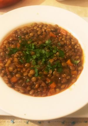 レンズ豆のシチュー-レシピのメイン写真
