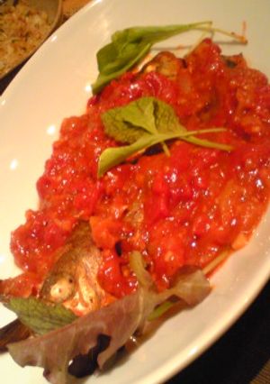 イタリアーン♪　いさきのトマト煮込み-レシピのメイン写真