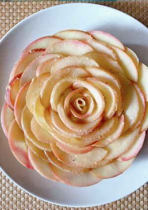 簡単!りんごの薔薇タルト-レシピのメイン写真